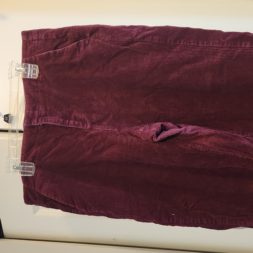 Red Courdouroy Pants